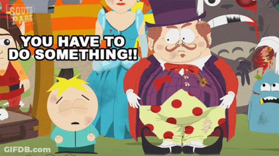 Do Something Butters Stotch GIF