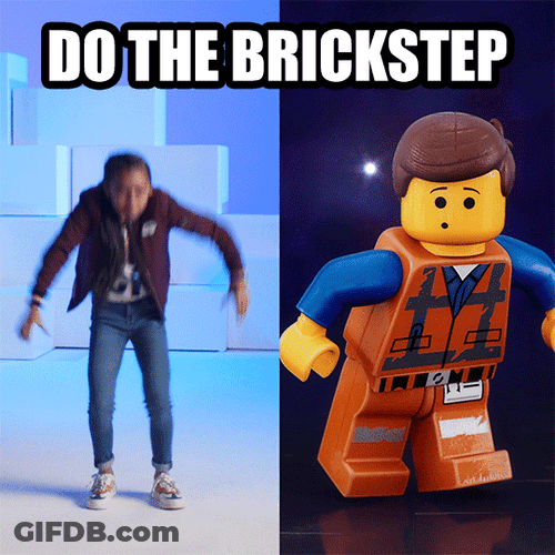 Do The Brickstep Lego GIF