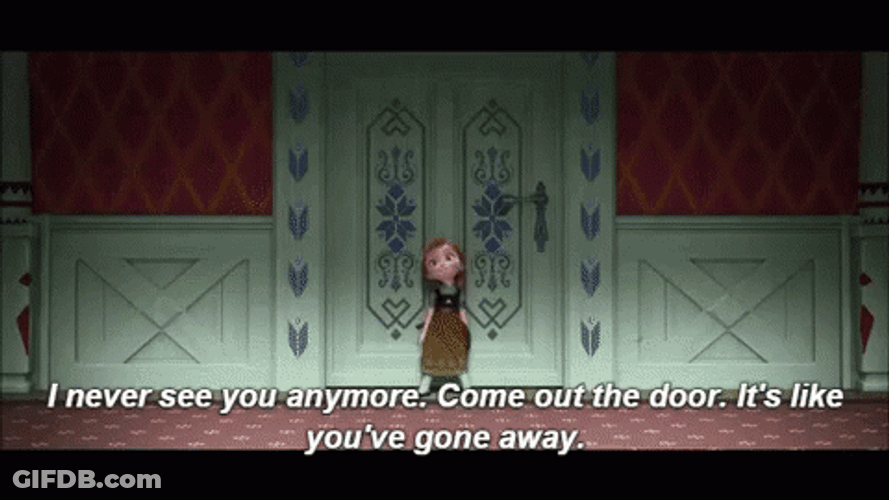 Do You Want To Build A Snowman Frustrated Anna GIF