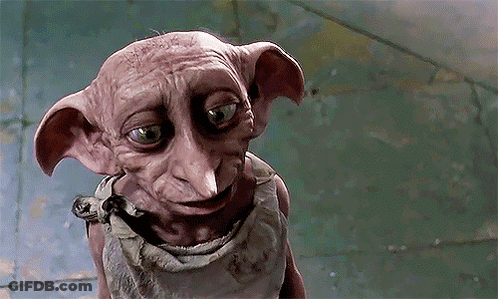 Dobby Looking At Camera GIF