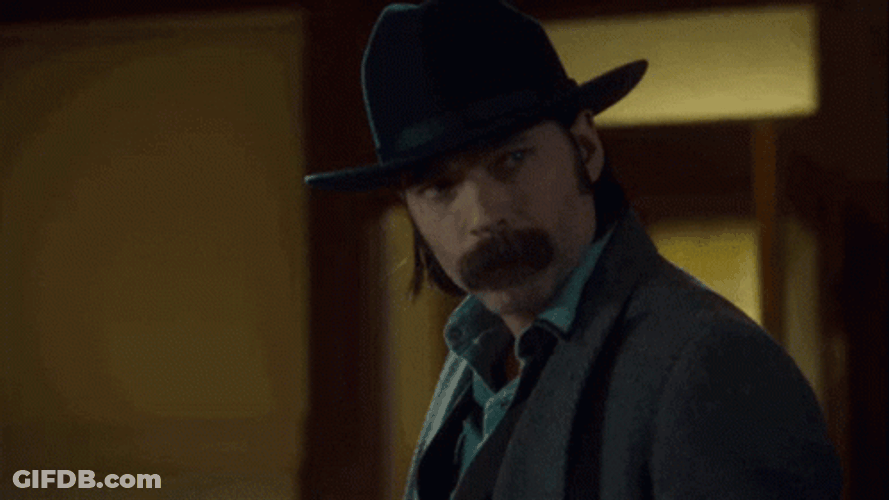 Doc Holliday Salute Loop Wynonna Earp GIF