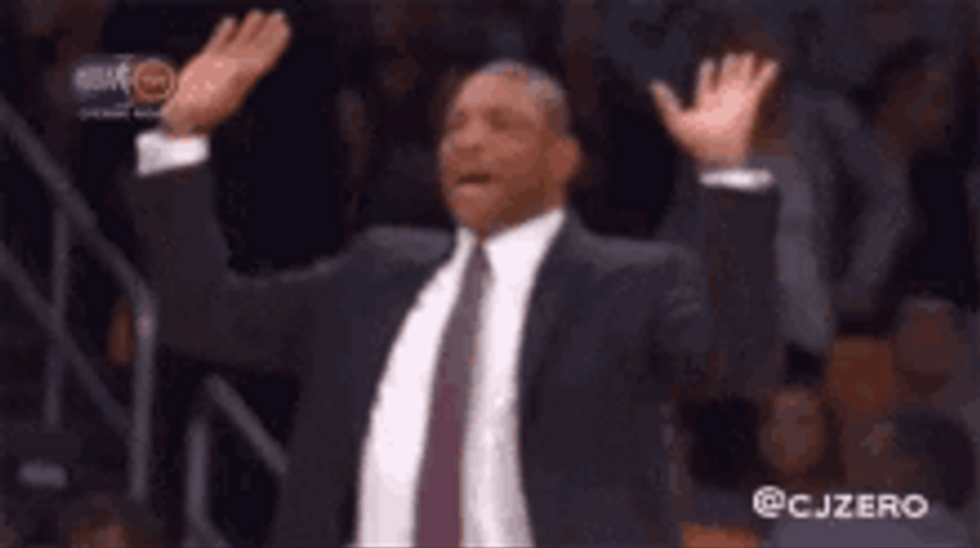 Doc Rivers Get Out Of Here Hand Gesture GIF