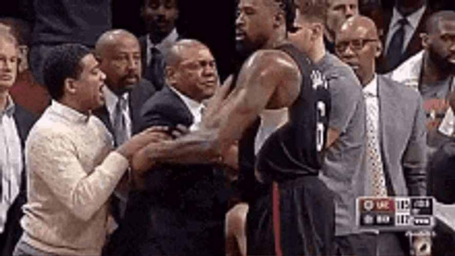 Doc Rivers Trying To Fight Get Out Of My Way GIF