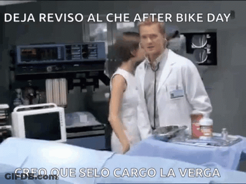 Doctor And Woman Standing In Hospital GIF
