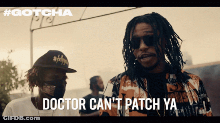 Doctor Can't Patch Vybz Kartel GIF