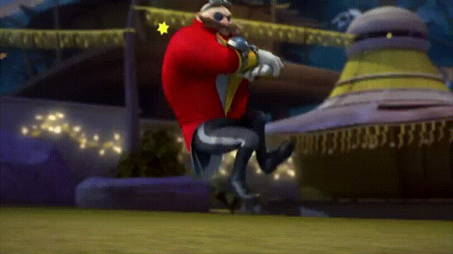 Doctor Eggman Dancing GIF