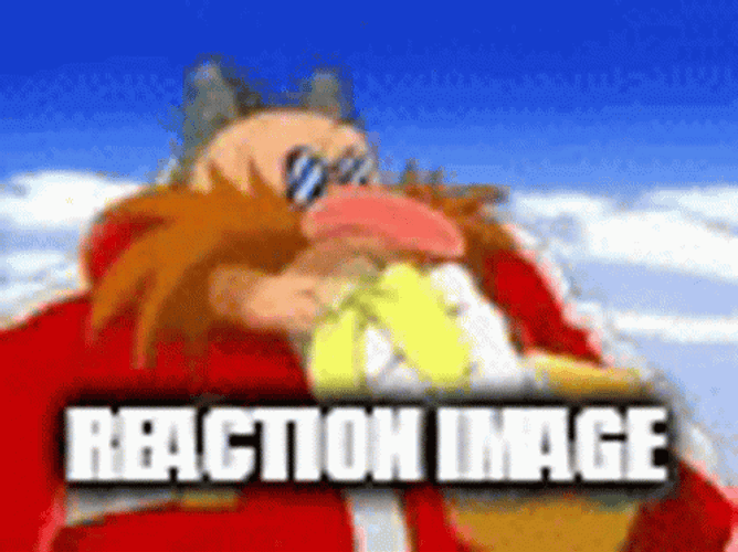 Doctor Eggman Reaction Image GIF