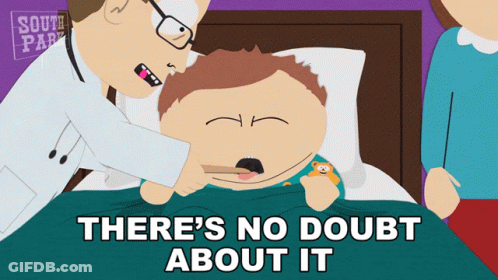 Doctor Examining Child Saying There's No Doubt About It GIF