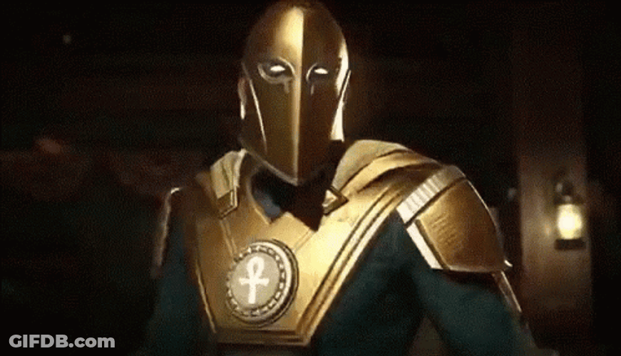 Doctor Fate Glowing Powers GIF
