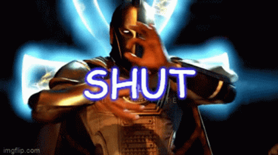 Doctor Fate Telling You To Shut Up GIF