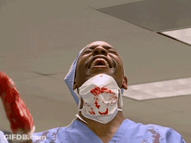 Doctor Laughing Hard GIF