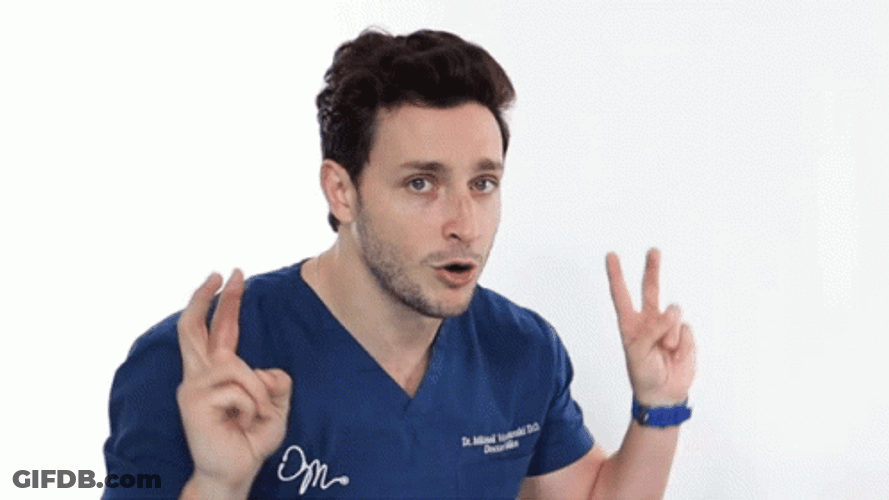 Doctor Mike Air Quotes GIF