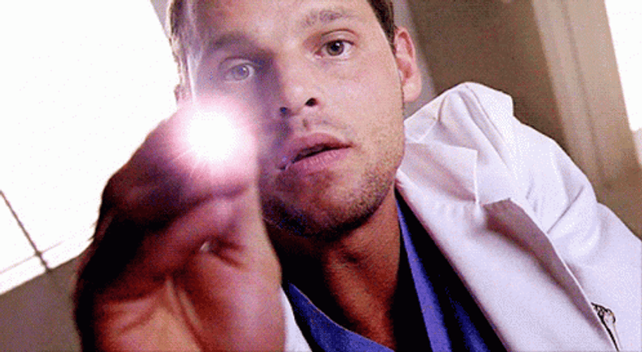 Doctor Pointing Light GIF