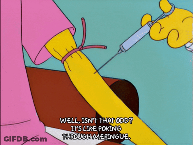 Doctor Sticking Syringe GIF