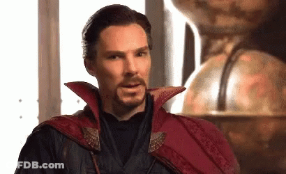Doctor Strange Holding Spell GIF