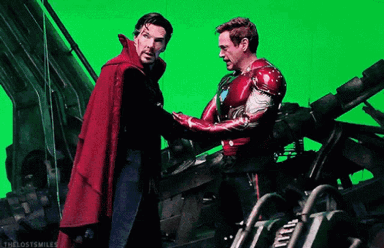 Doctor Strange Iron Man GIF