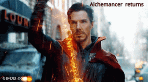 Doctor Strange Movie Poster Alchemancer Returns GIF
