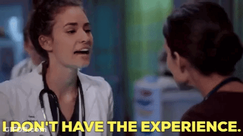 Doctor Talking To Another Doctor Saying I Don't Have The Experience GIF