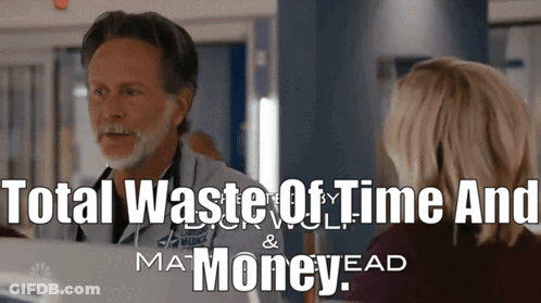 Doctor Talking To Woman Total Waste Of Time Ma-Money GIF