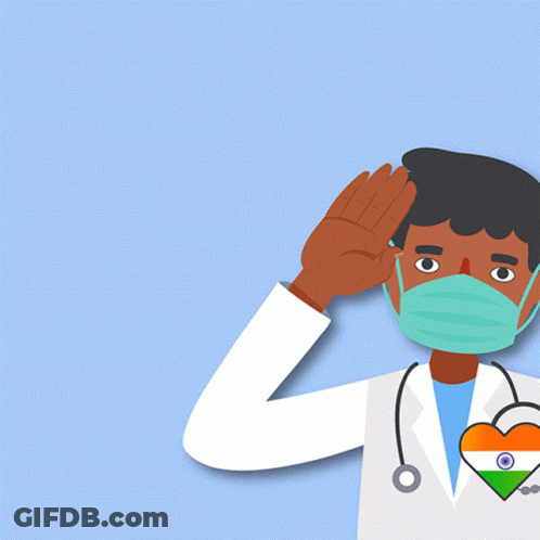 Doctor Wearing Face Mask GIF