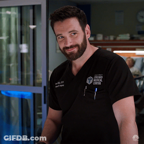 Doctor With Beard Grin GIF
