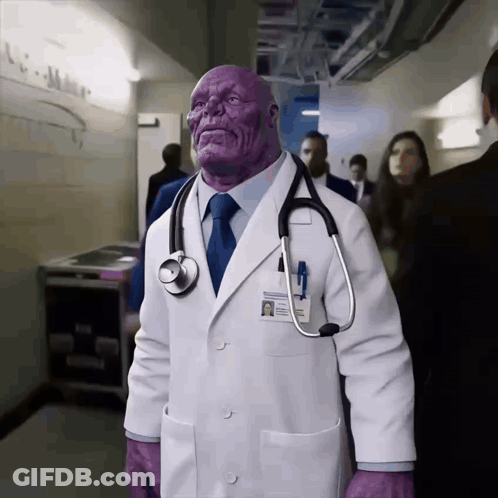 Doctor With Stethoscope GIF