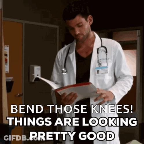 Doctor With Stethoscope And Clipboard GIF