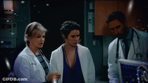 Doctors Looking At Monitor Saying NBC GIF