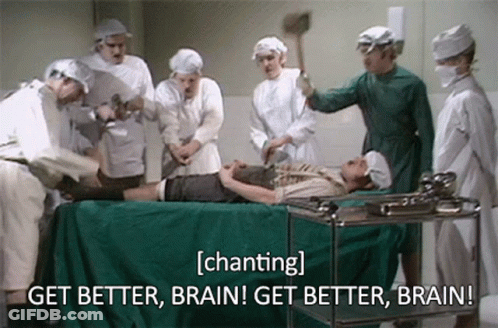 Doctors Performing Surgery Get Better Brain GIF