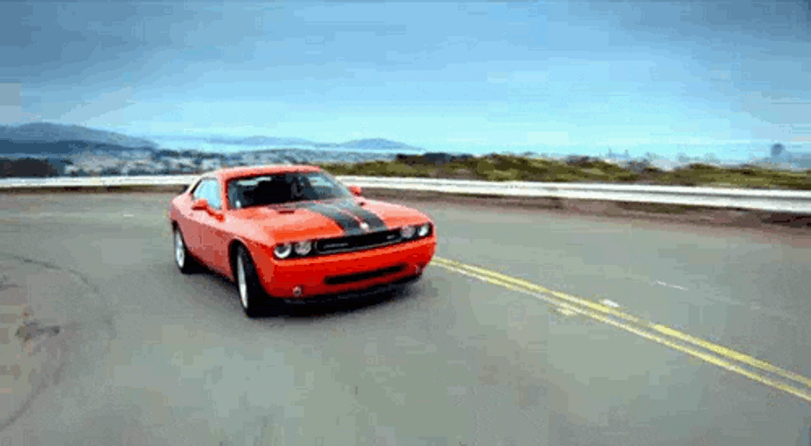 Dodge Challenger 2009 Top Gear GIF