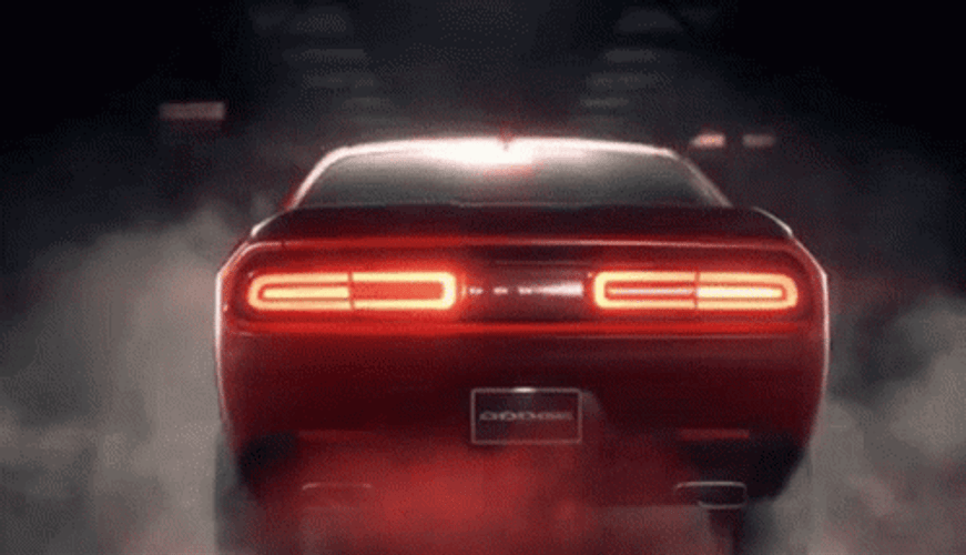 Dodge Challenger Cool Drive GIF