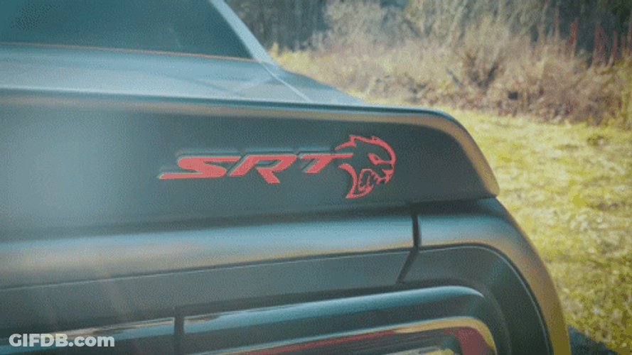 Dodge Challenger Srt Logo GIF