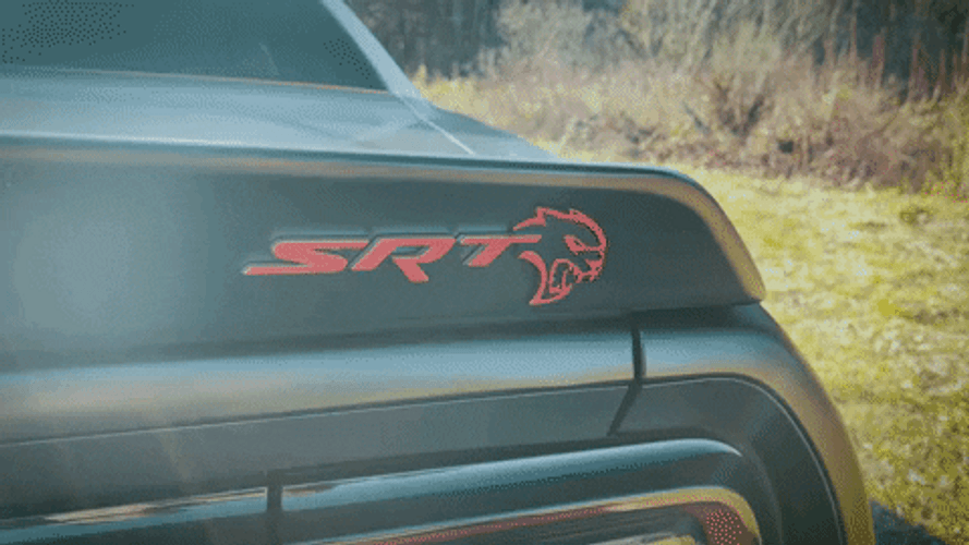 Dodge Challenger SRT Logo Motorsport GIF