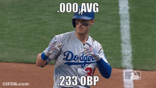 Dodgers Baseball Player Running GIF
