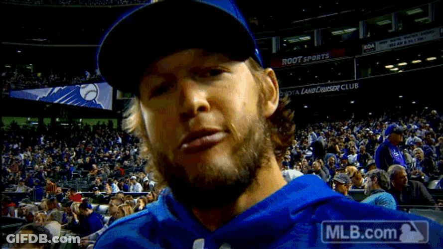 Dodgers Clayton Kershaw Ball Close Up GIF