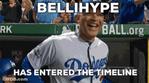 Dodgers Man Laughing Bell Hype Entered GIF
