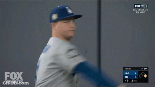 Dodgers Player Number 31 On Fox Sports GIF