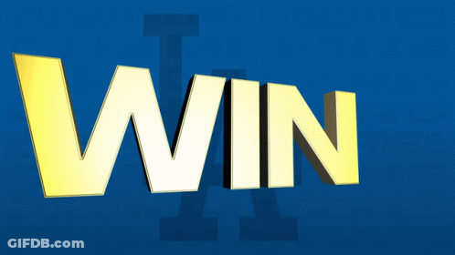 Dodgers Win Los Angeles Dodgers GIF