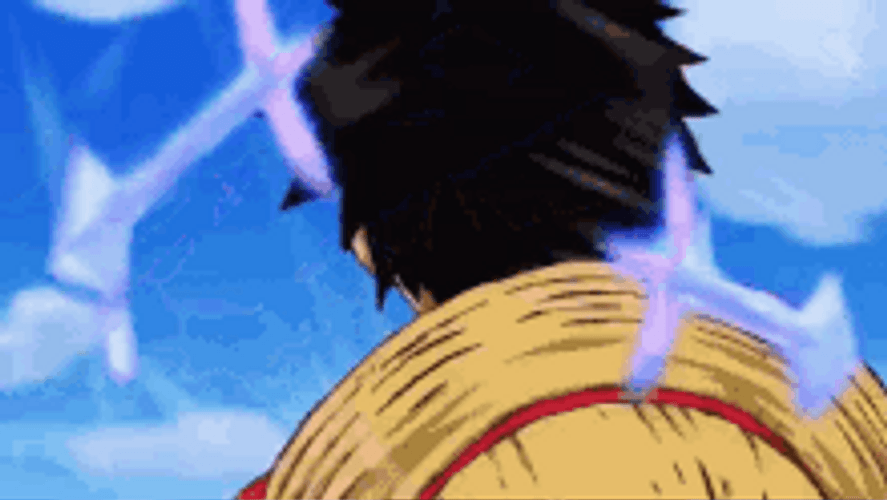 Dodging Monkey D. Luffy GIF
