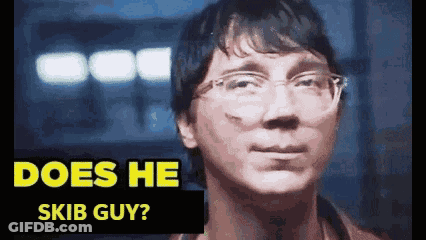 Does He Ski Guy GIF