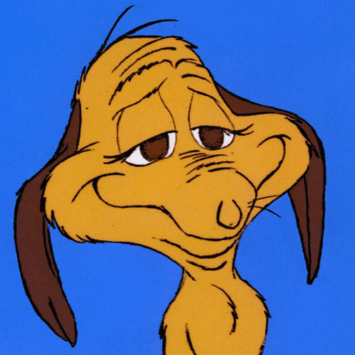 Dog Copying Grinch Smile GIF