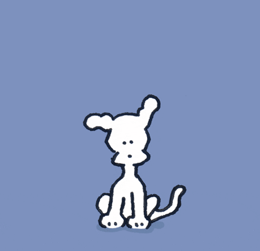 Dog Drawing Corazon GIF