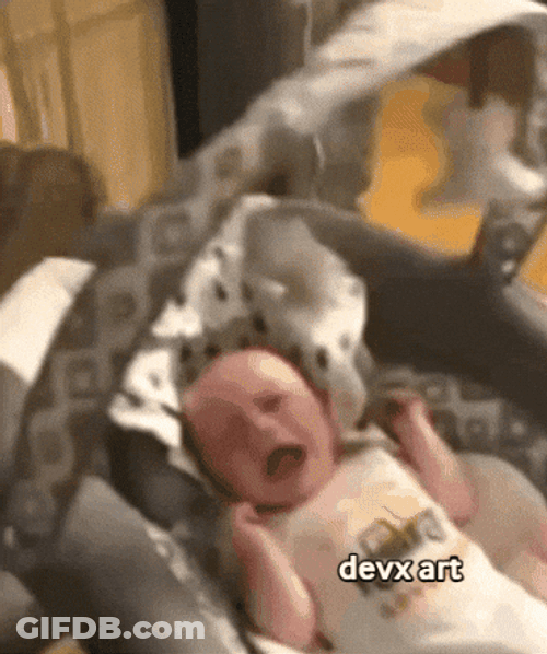 Dog Ear Plugs To Avoid Hearing Baby Cry GIF