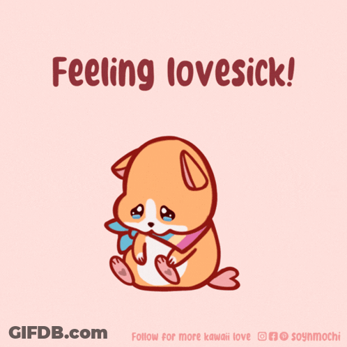 Dog Feeling Lovesick GIF