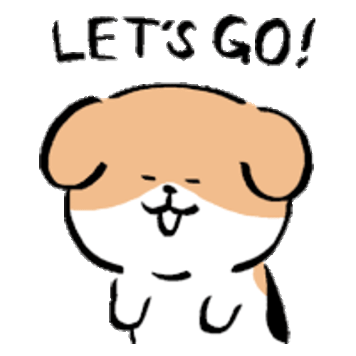 Dog Gag Sticker GIF