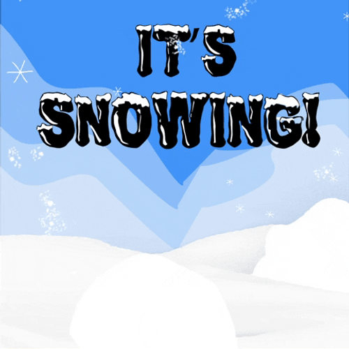 Dog Good Morning Winter Playing In Snow GIF