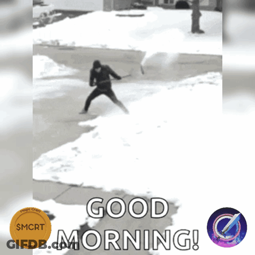 Dog In Pink Raincoat Walking In Snow GIF