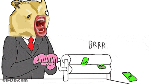 Dog In Suit And Tie With Brrr GIF