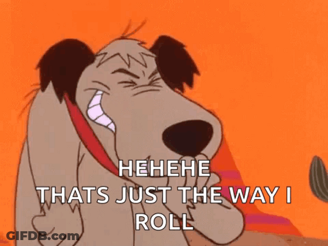 Dog Laughing Covering Mouth GIF