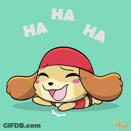 Dog Laughing Ha Ha Ha GIF